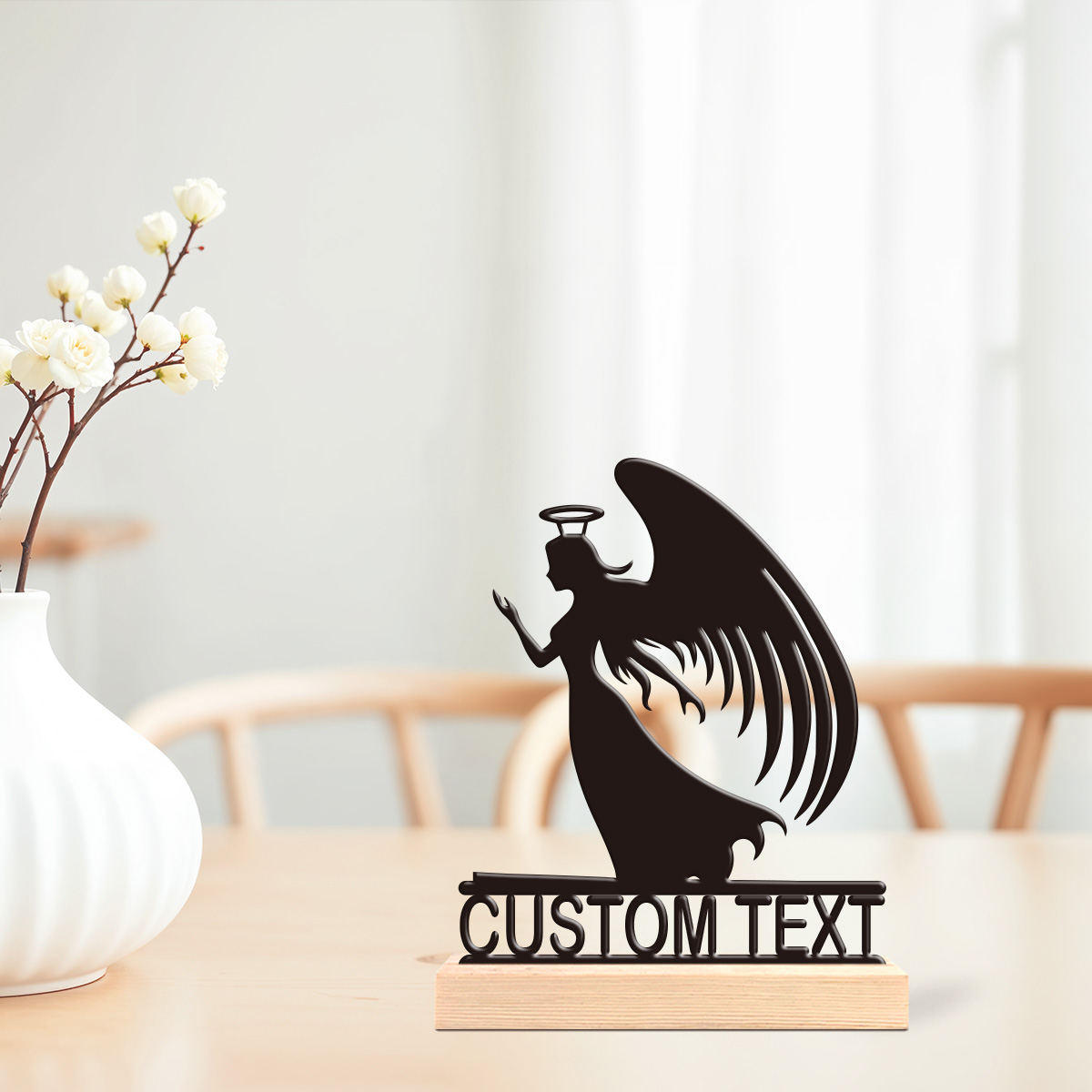 Home Office Or - 1pc Customized Wrought Iron Desktop Ornaments