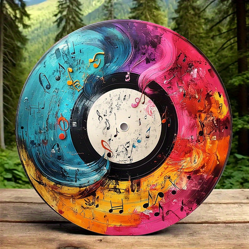 Home Office Or - 12-Inch Vibrant Vinyl Record Art with