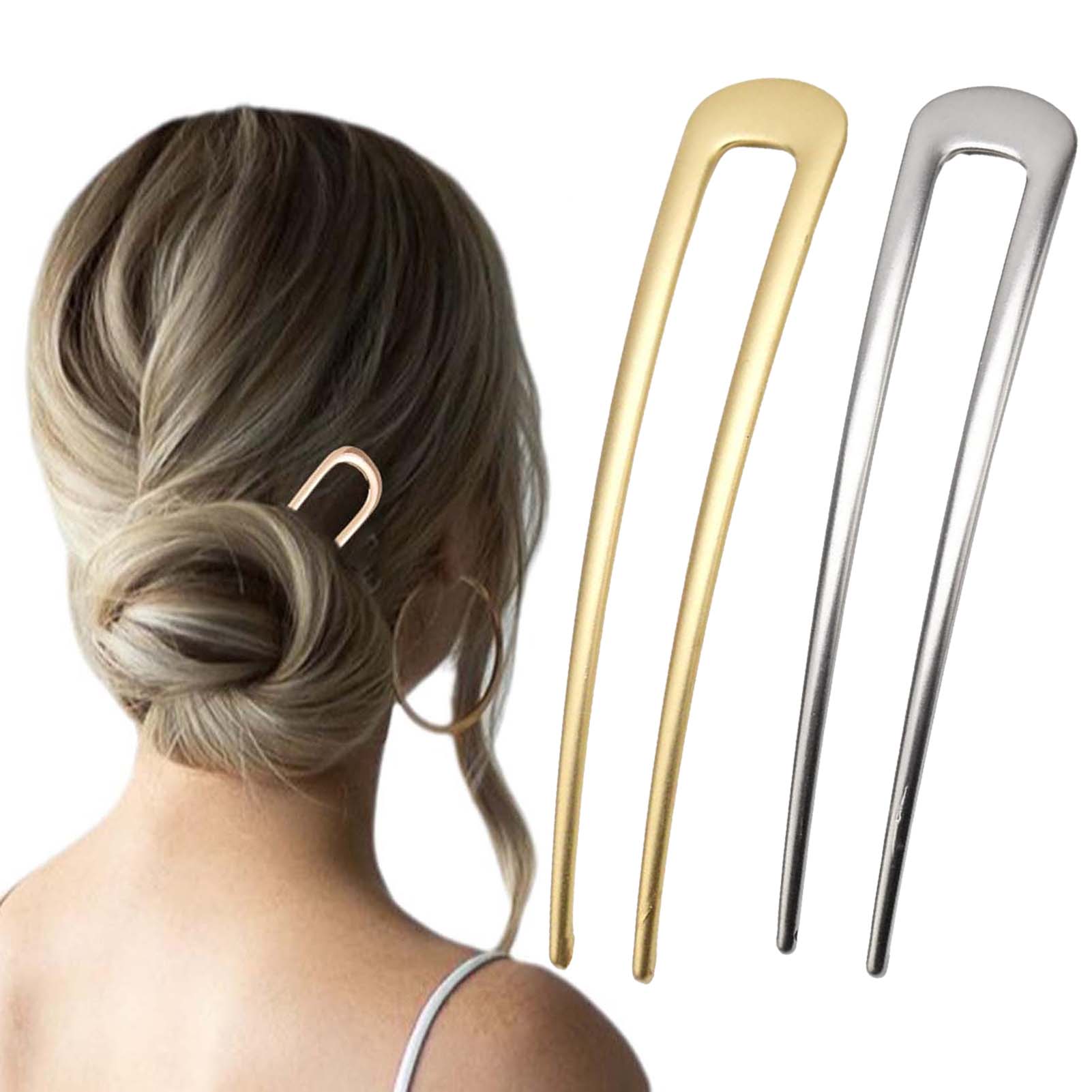 French U Shaped Hair Pins Vint - Home Office Or recension och pris
