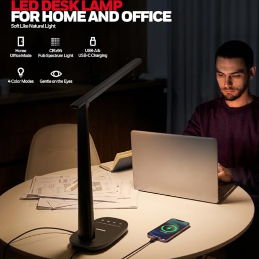 LED Desk Lamp for Home Office, - Home Office Desks recension och pris