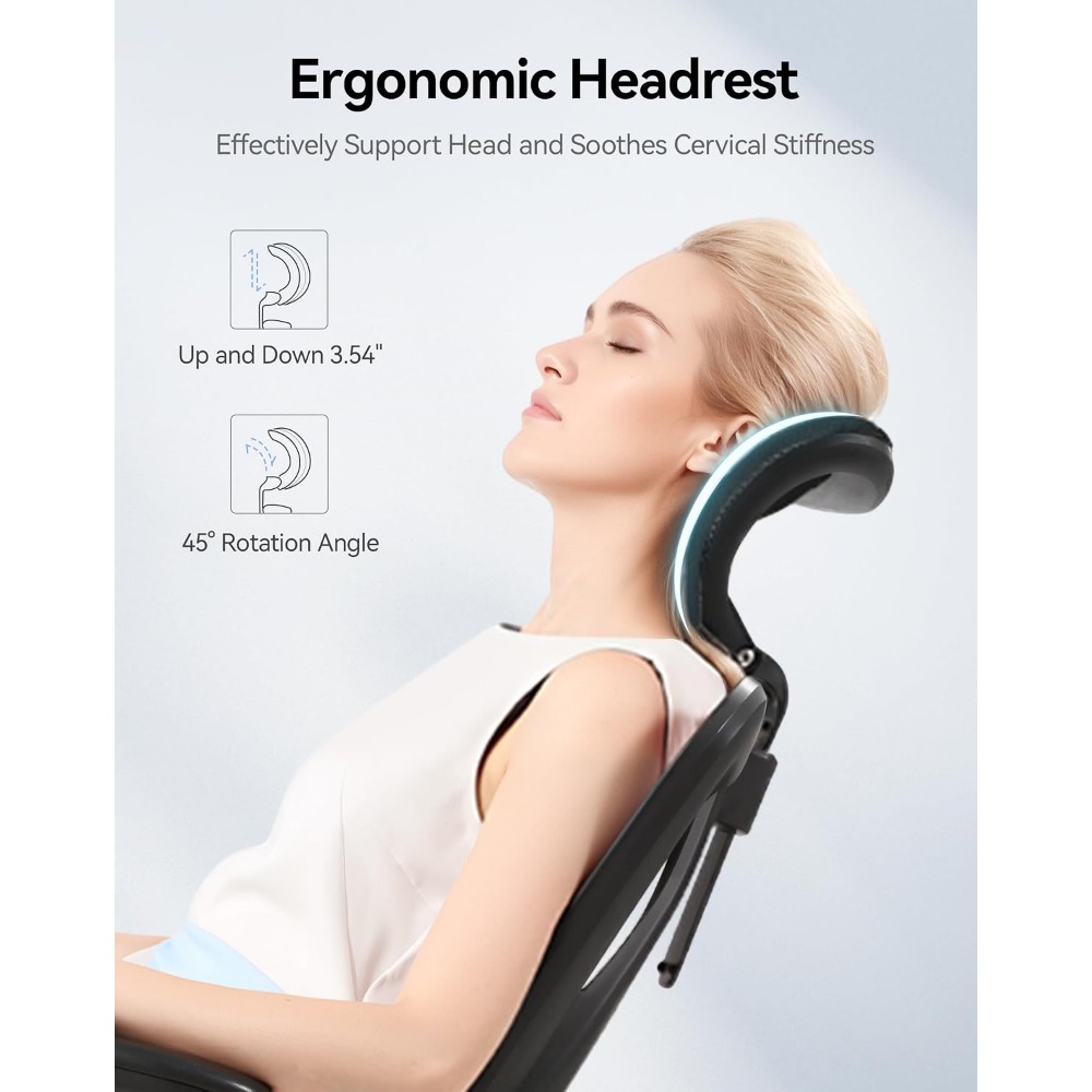 Ergonomic Mesh Desk Chair with - Home Office Desks recension och pris