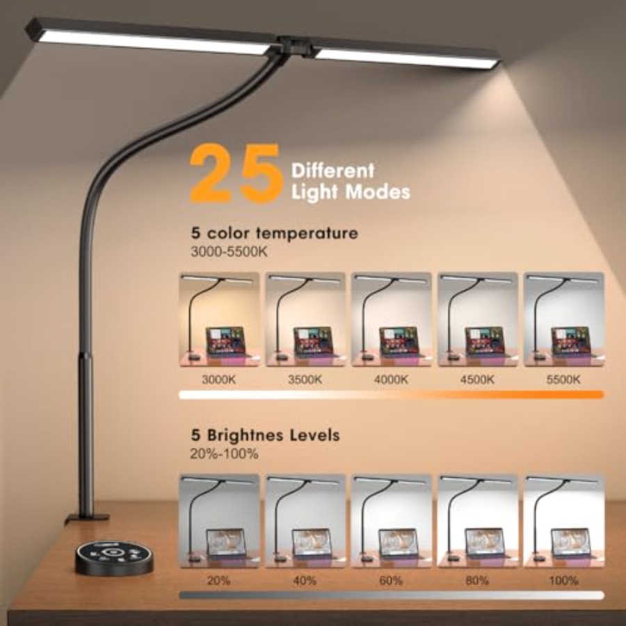 Led Desk Lamp for Office Home  - Home Office Desks recension och pris