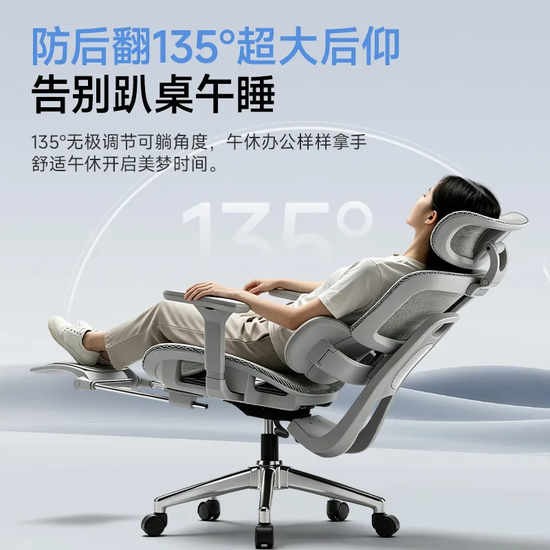 Ergonomic Office Chair with Lu - Home Office Desks recension och pris