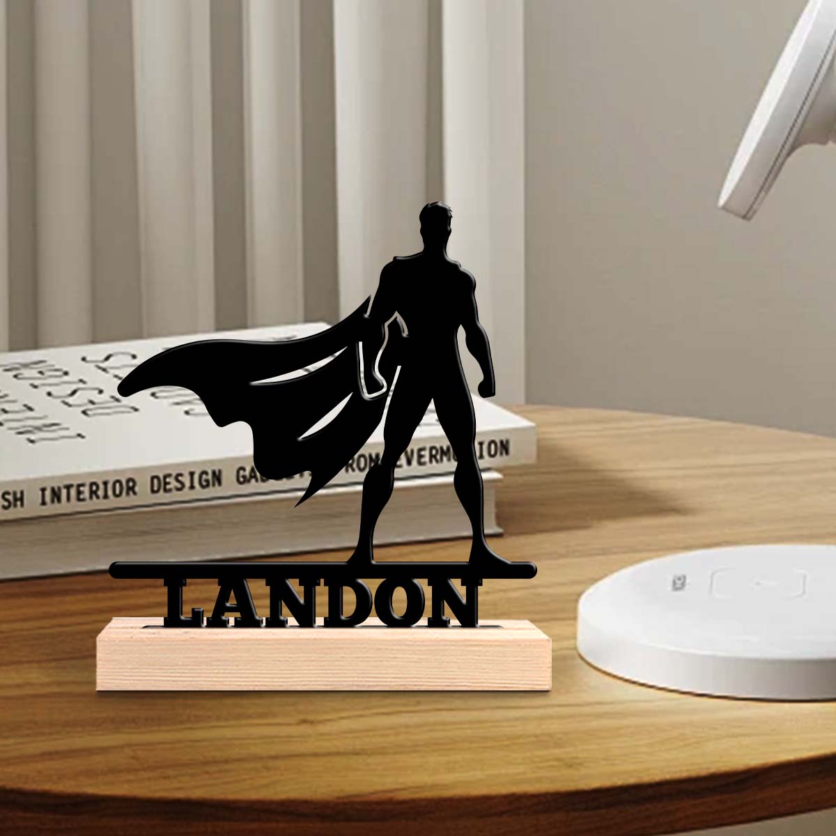 1pc Personalized Iron Desktop  - Home Office Or recension och pris