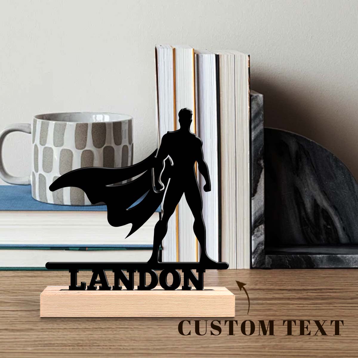 1pc Personalized Iron Desktop  - Home Office Or recension och pris