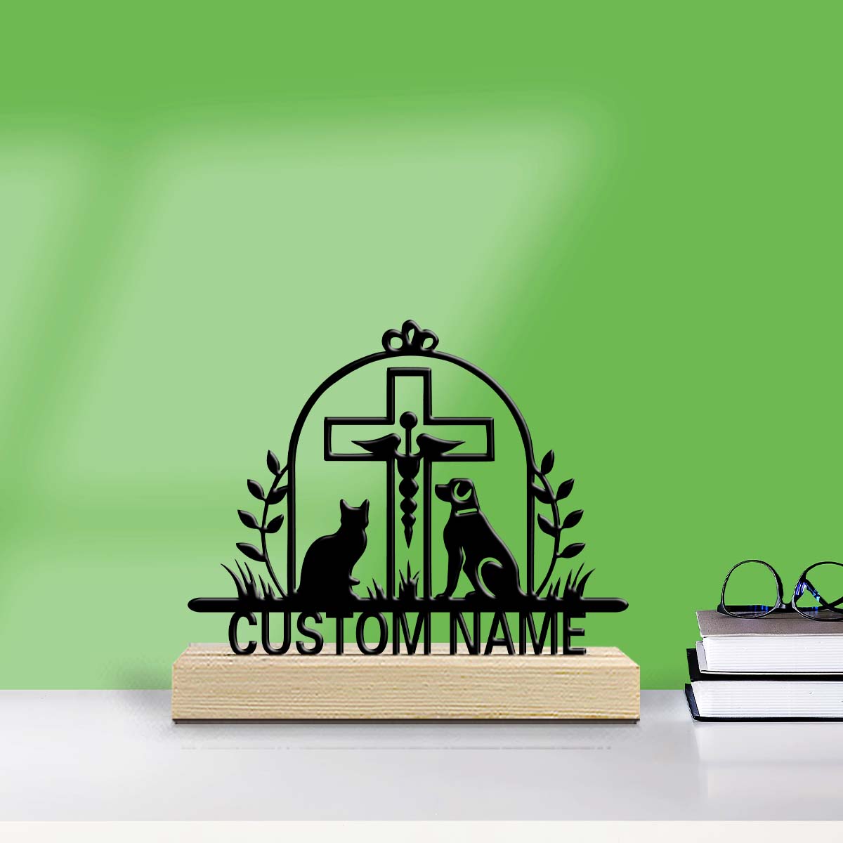 1pc Customizable Wrought Iron  - Home Office Or recension och pris