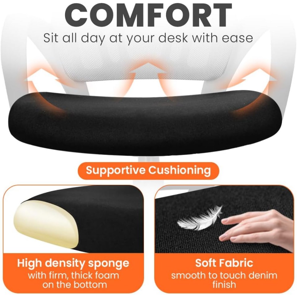 Ergonomic Mid-Back Mesh Desk C - Home Office Desks recension och pris