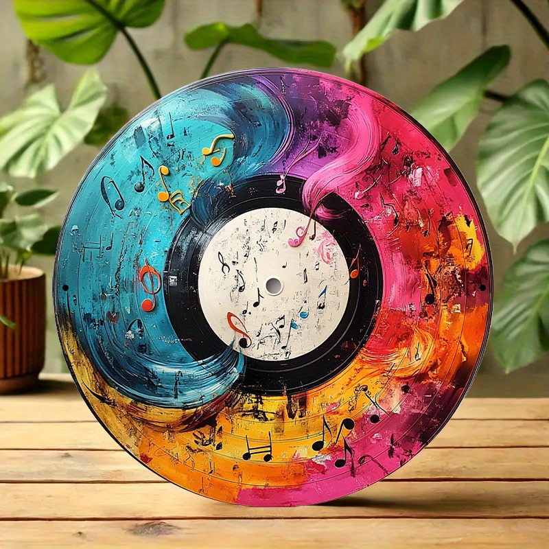 12-Inch Vibrant Vinyl Record A - Home Office Or recension och pris