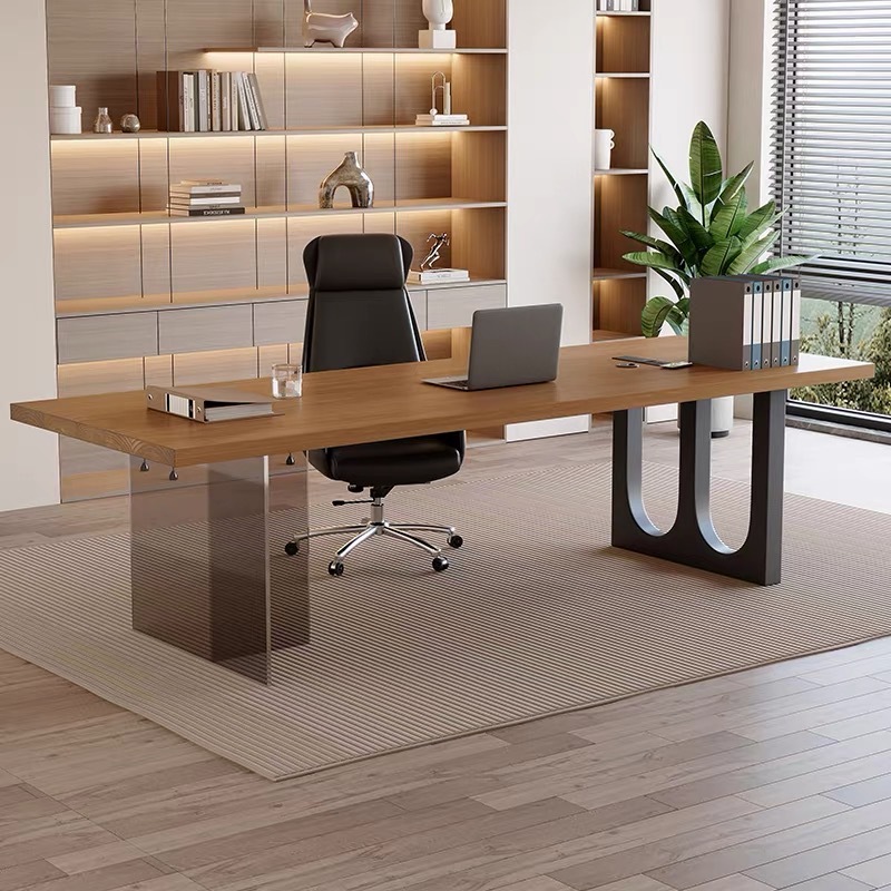 Italian Acrylic Floating Woode - Home Office Desks recension och pris