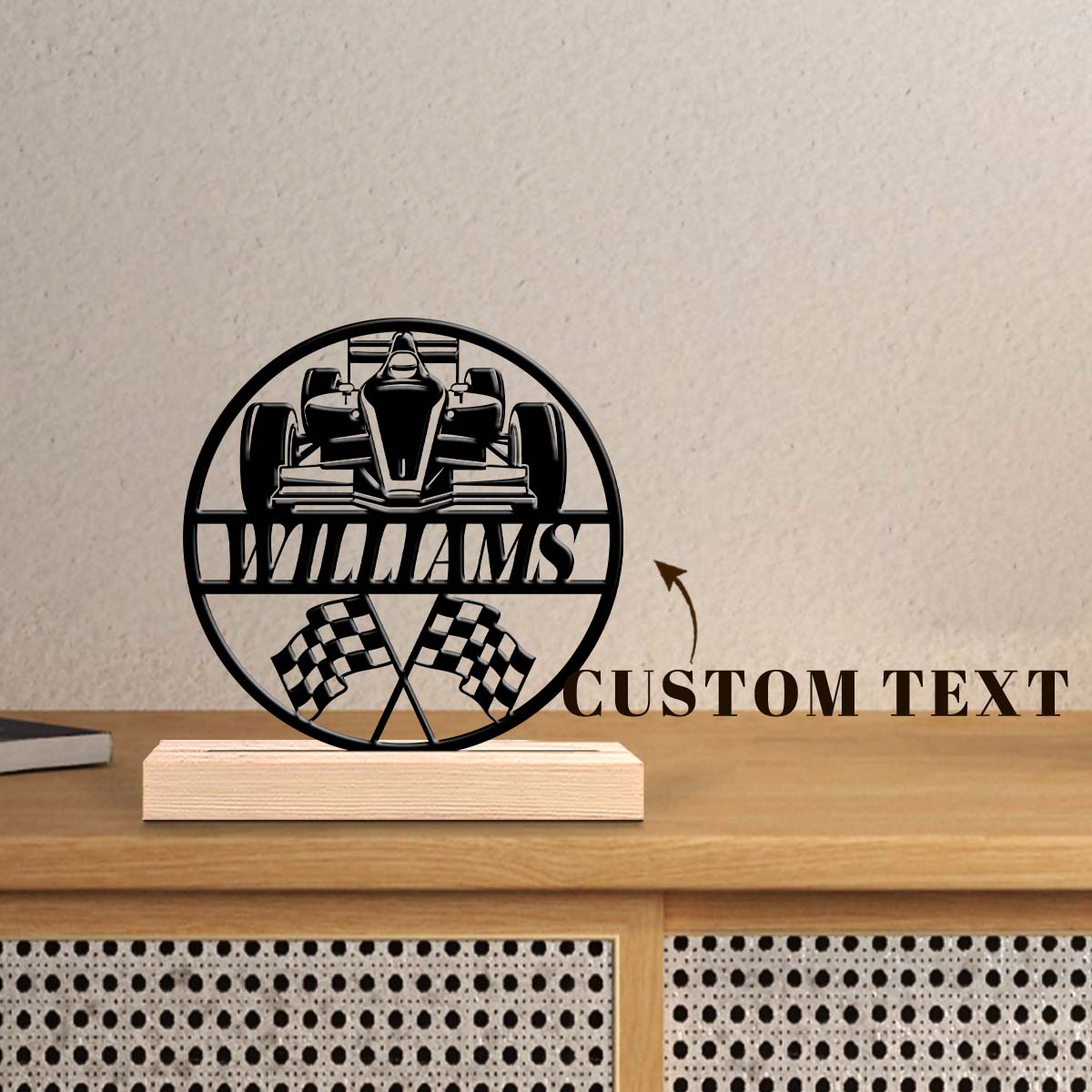 1pc Customized Metal Handicraf - Home Office Or recension och pris