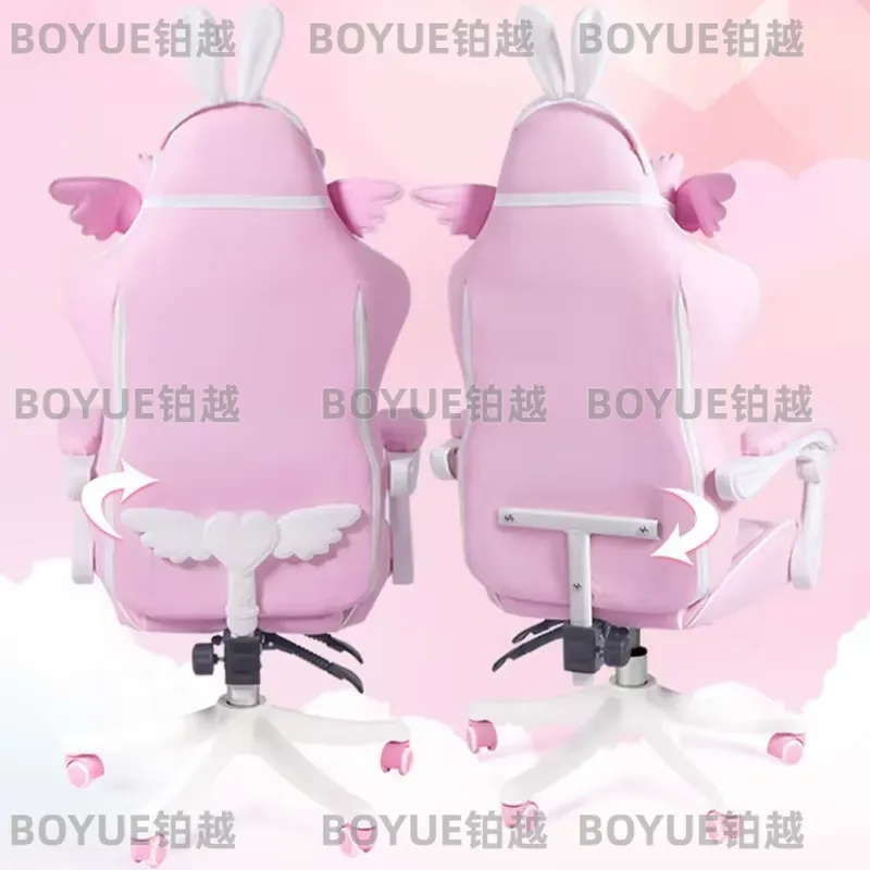 Pink Gaming Chair Ergonomic Sw - Home Office Desks recension och pris