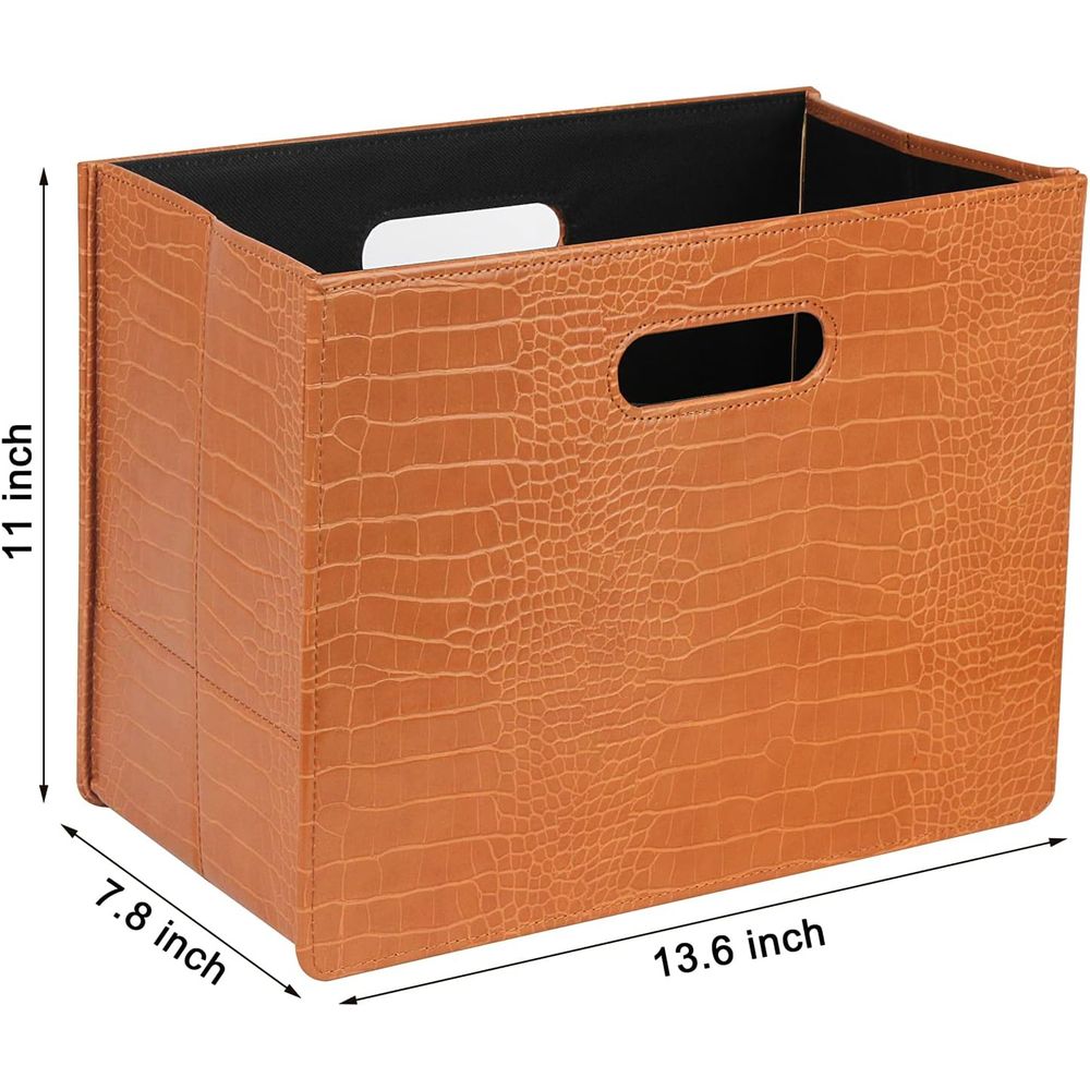 Brown Wooden Magazine and News - Home Office Or recension och pris